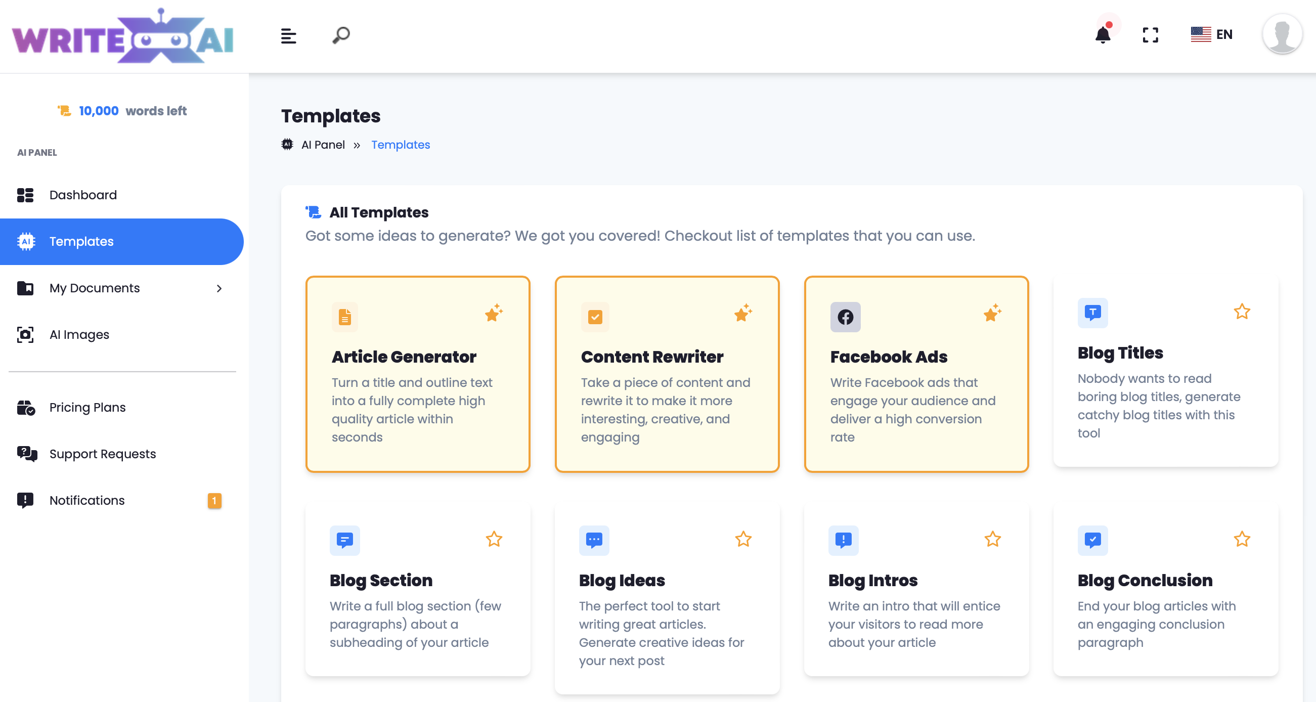 WriteXAI screenshot 1