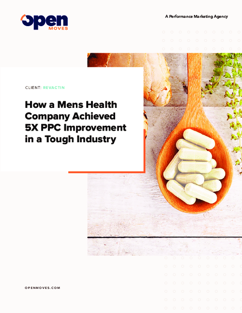 Case Study: 5X PPC Increase for Men's Supplement