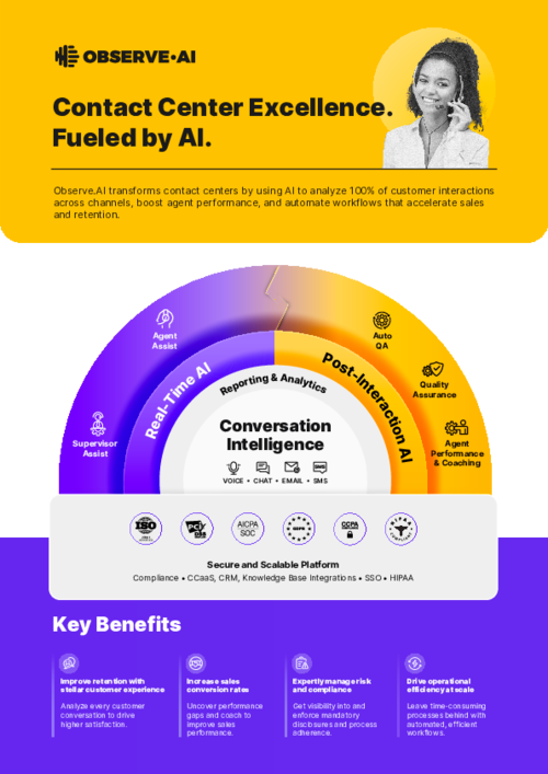 The 4 Pillars of Observe.AI