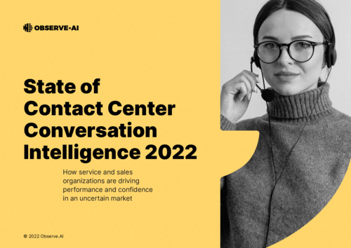 State of Contact Center Conversation Intelligence Report