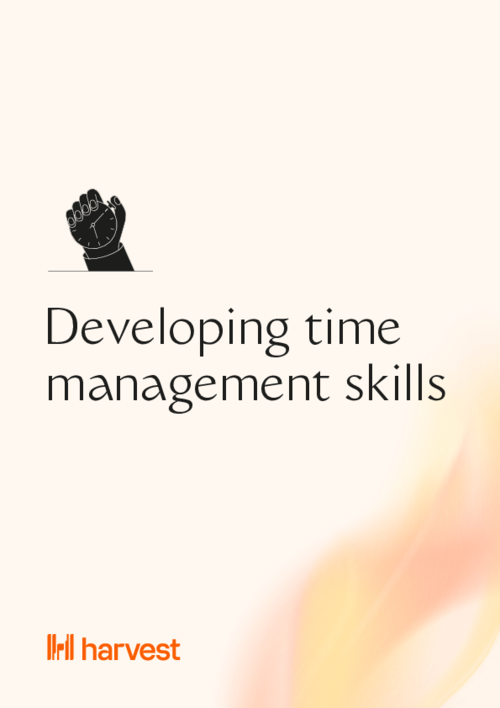 Developing time management skills