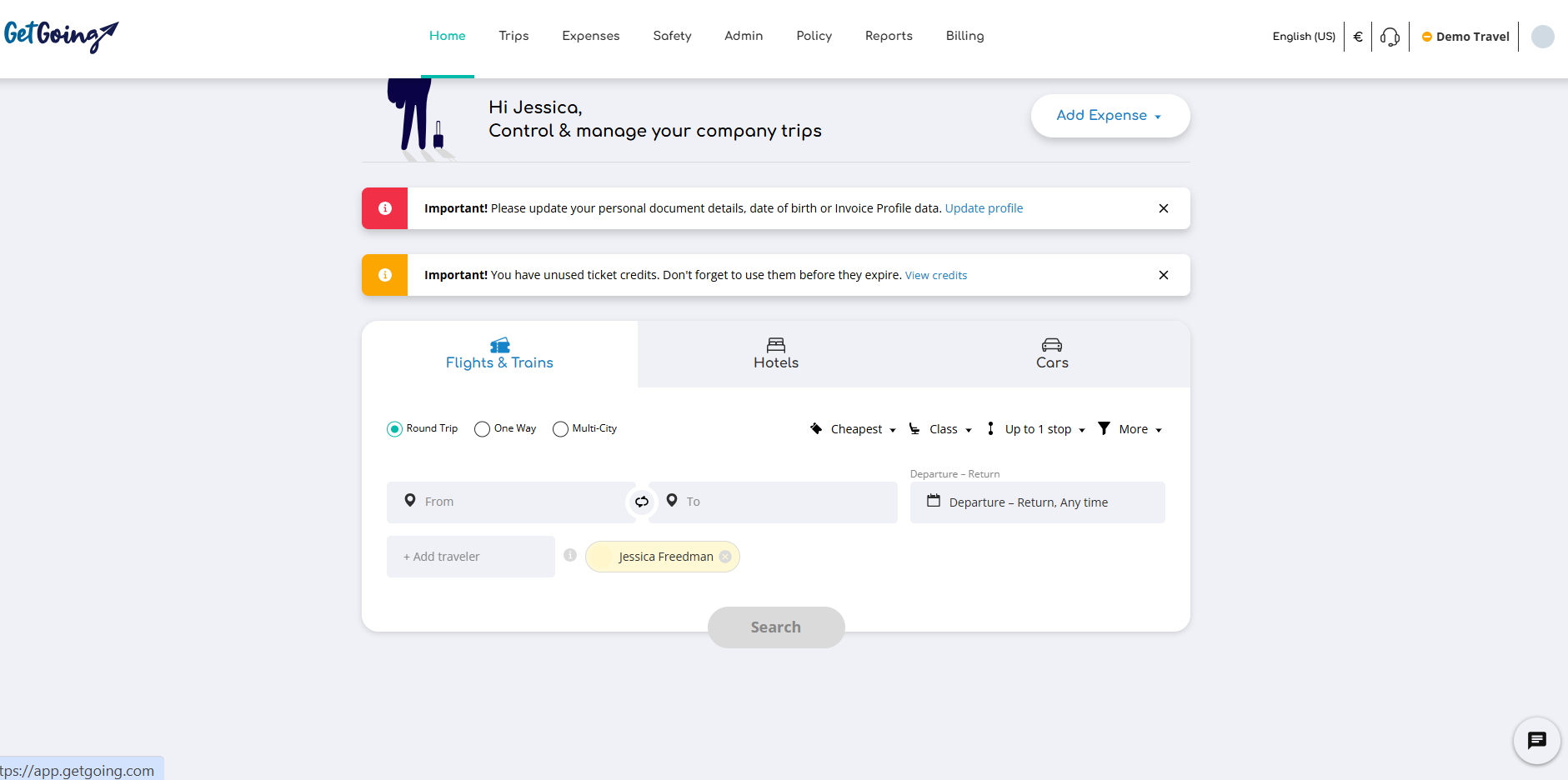 GetGoing screenshot
