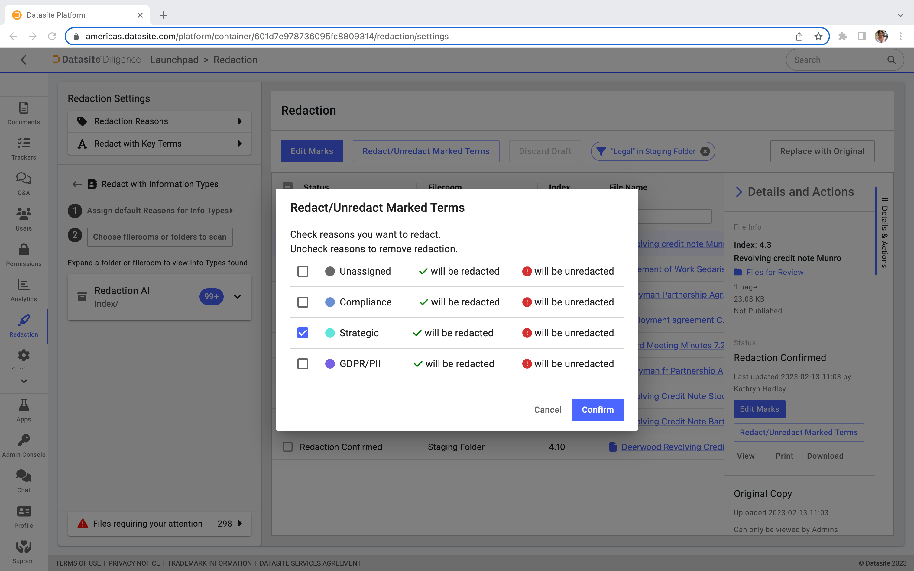 Datasite Diligence Reviews 2023 Details, Pricing, & Features G2