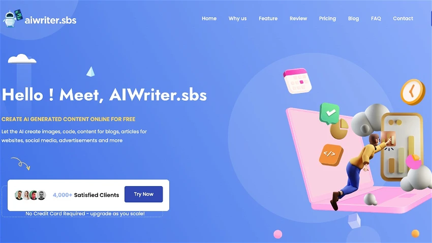 AIwriter sbs screenshot 1