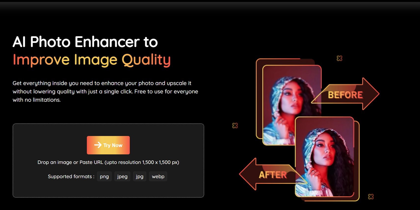 Pics Enhancer screenshot 1