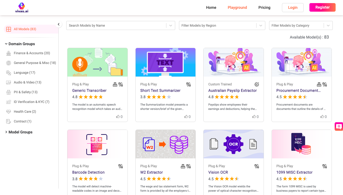 Vivas.AI preview