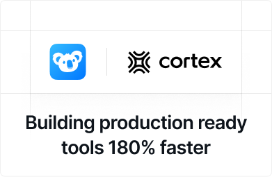 Cortex: Building production ready tools 180% faster with Superblocks