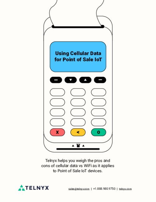 Using Cellular Data for Point of Sale IoT