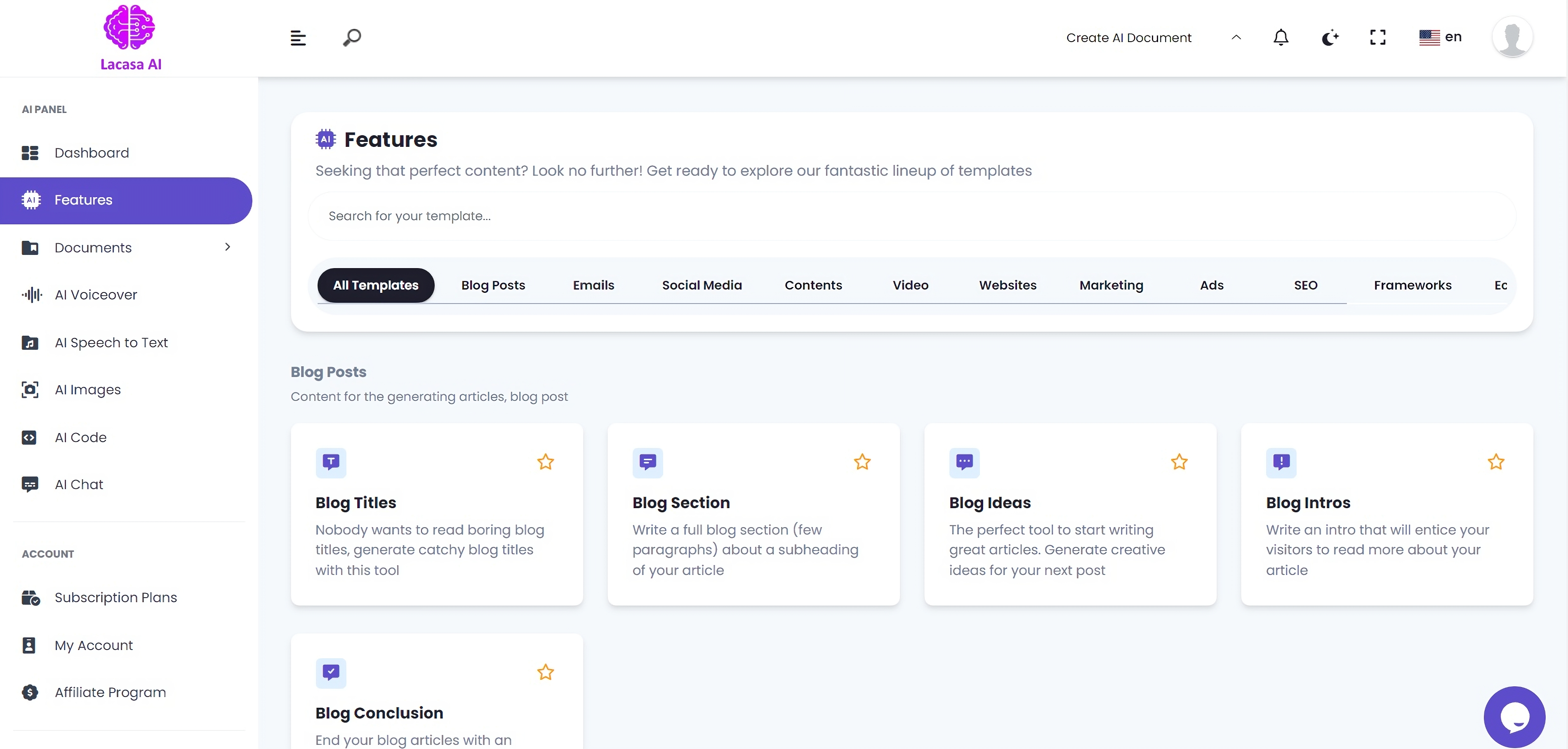 Lacasa AI screenshot 2