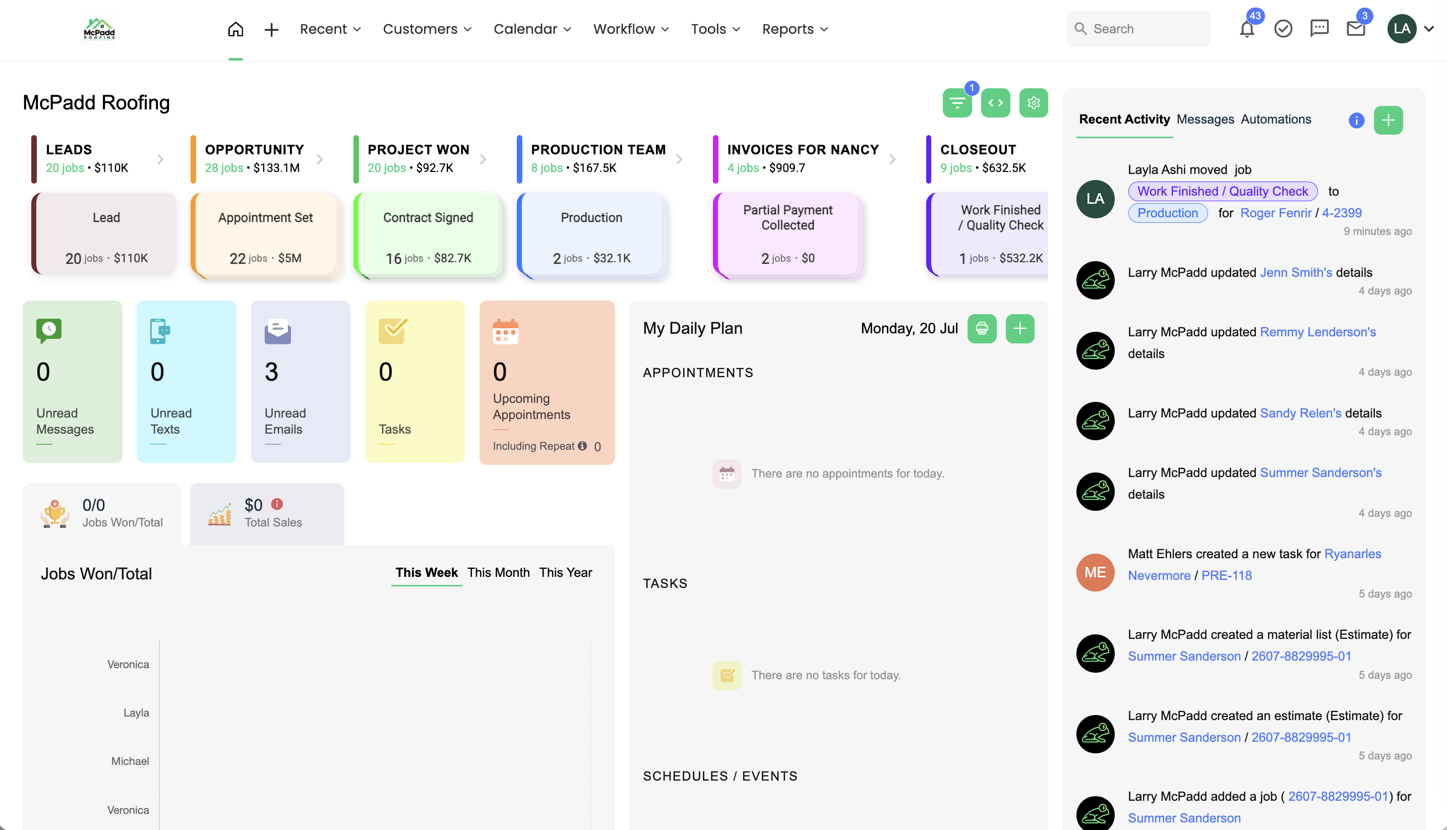 Leap screenshot