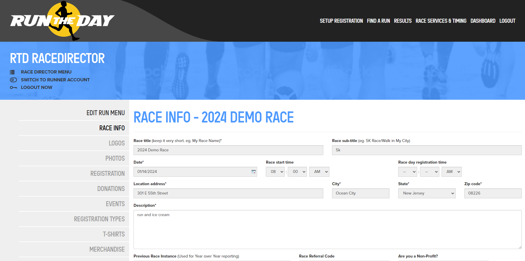 Run The Day screenshot