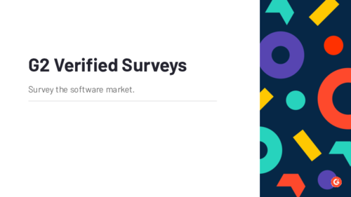 G2 Verified Surveys