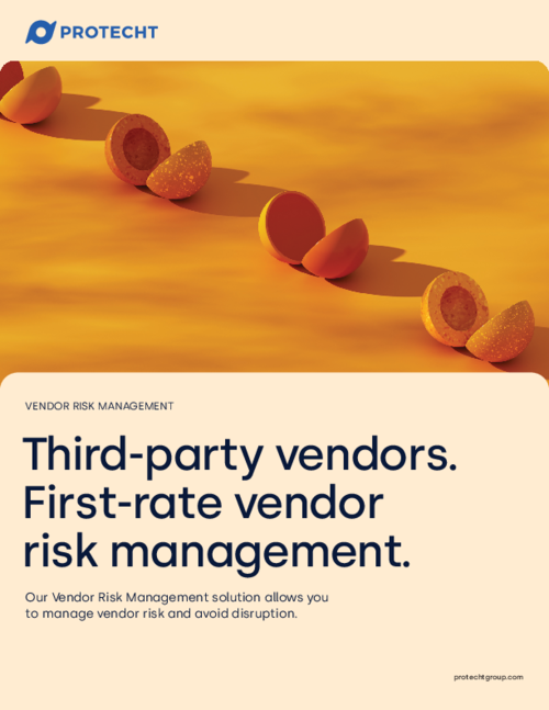 Vendor Risk Management / TPRM brochure