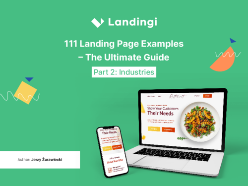 111 Landing Page Examples - Part 2: Industries