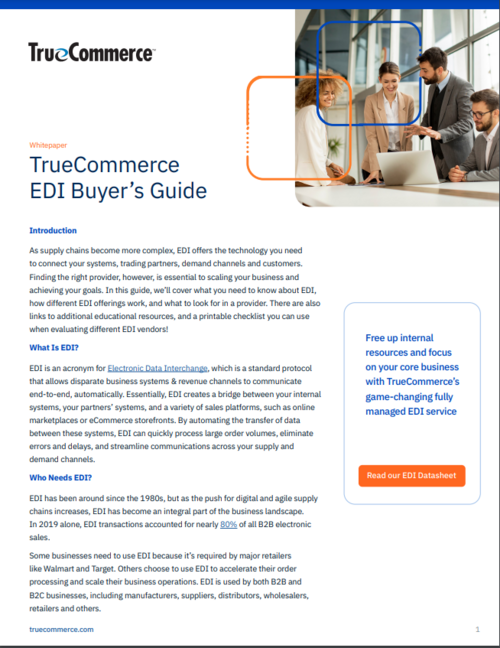 EDI Buyer's Guide
