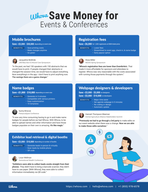 How can you save up to $50,000 for your event?