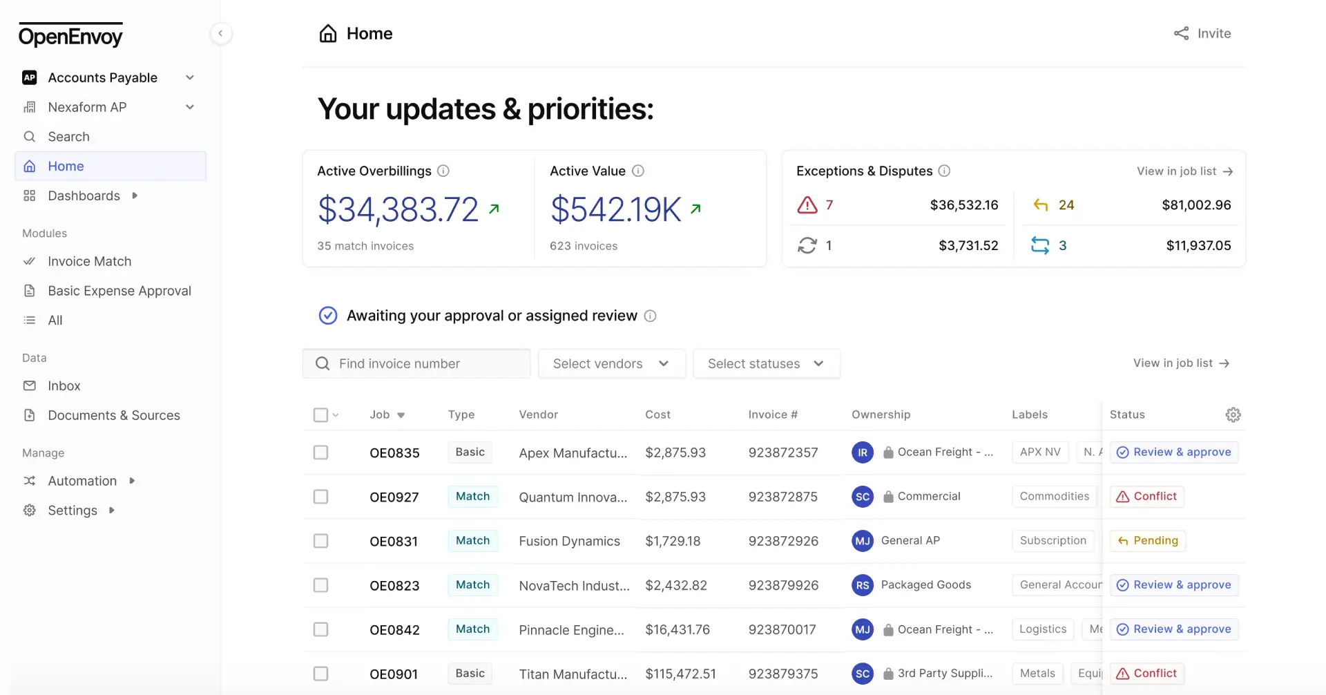 OpenEnvoy screenshot