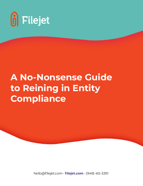 A No-Nonse Guide to Reigning in Entity Compliance