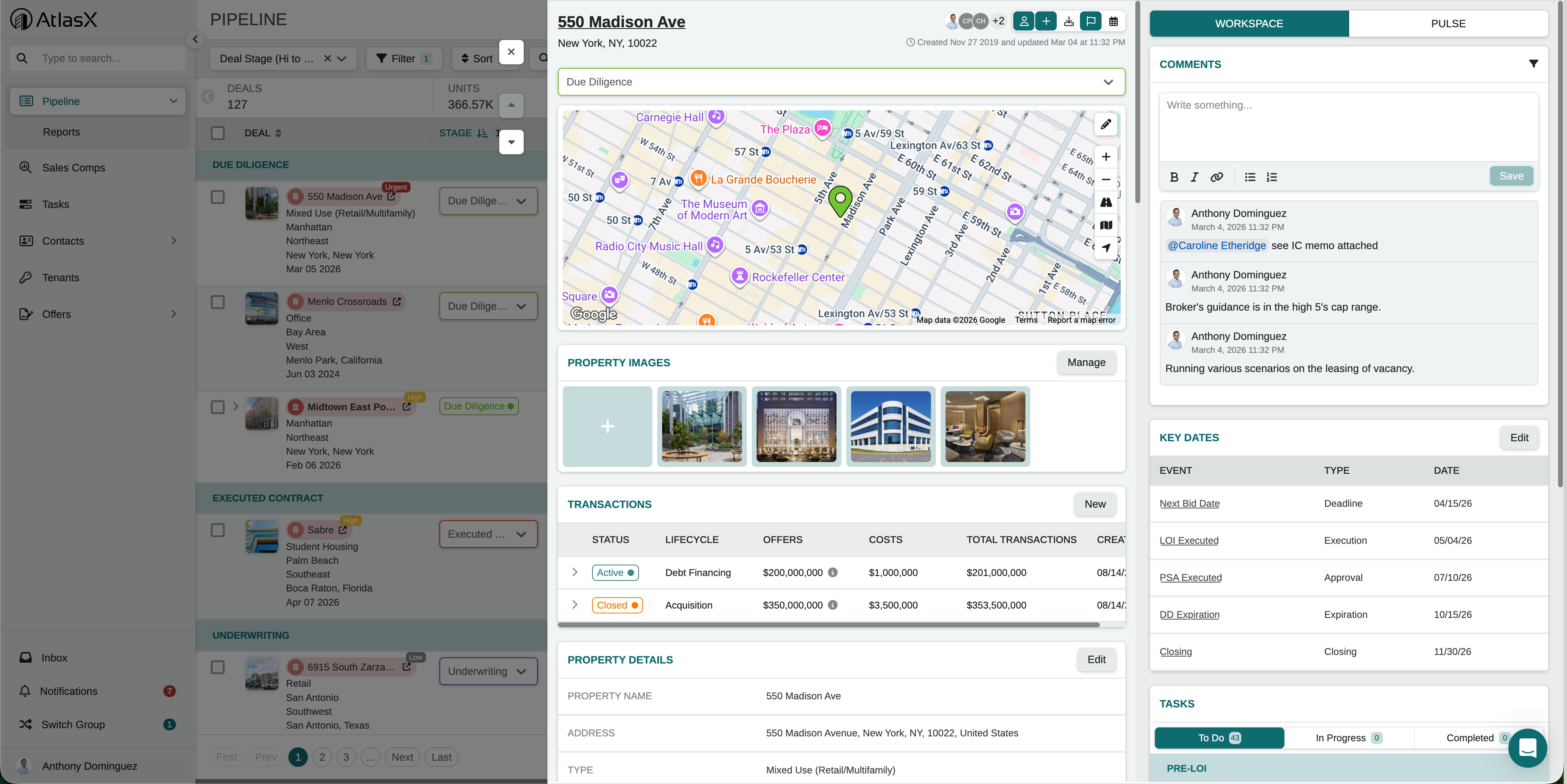 AtlasX screenshot