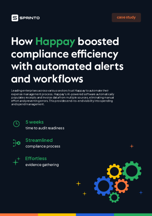 Happay achieves SOC 2 Compliance-readiness in 5 weeks