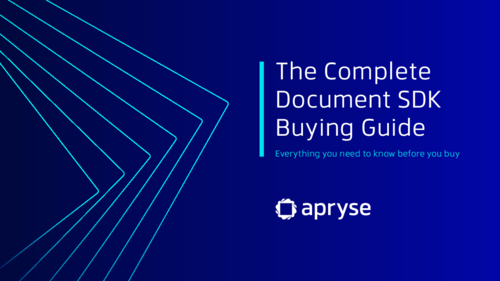 Apryse_Document and PDF SDK Buying Guide