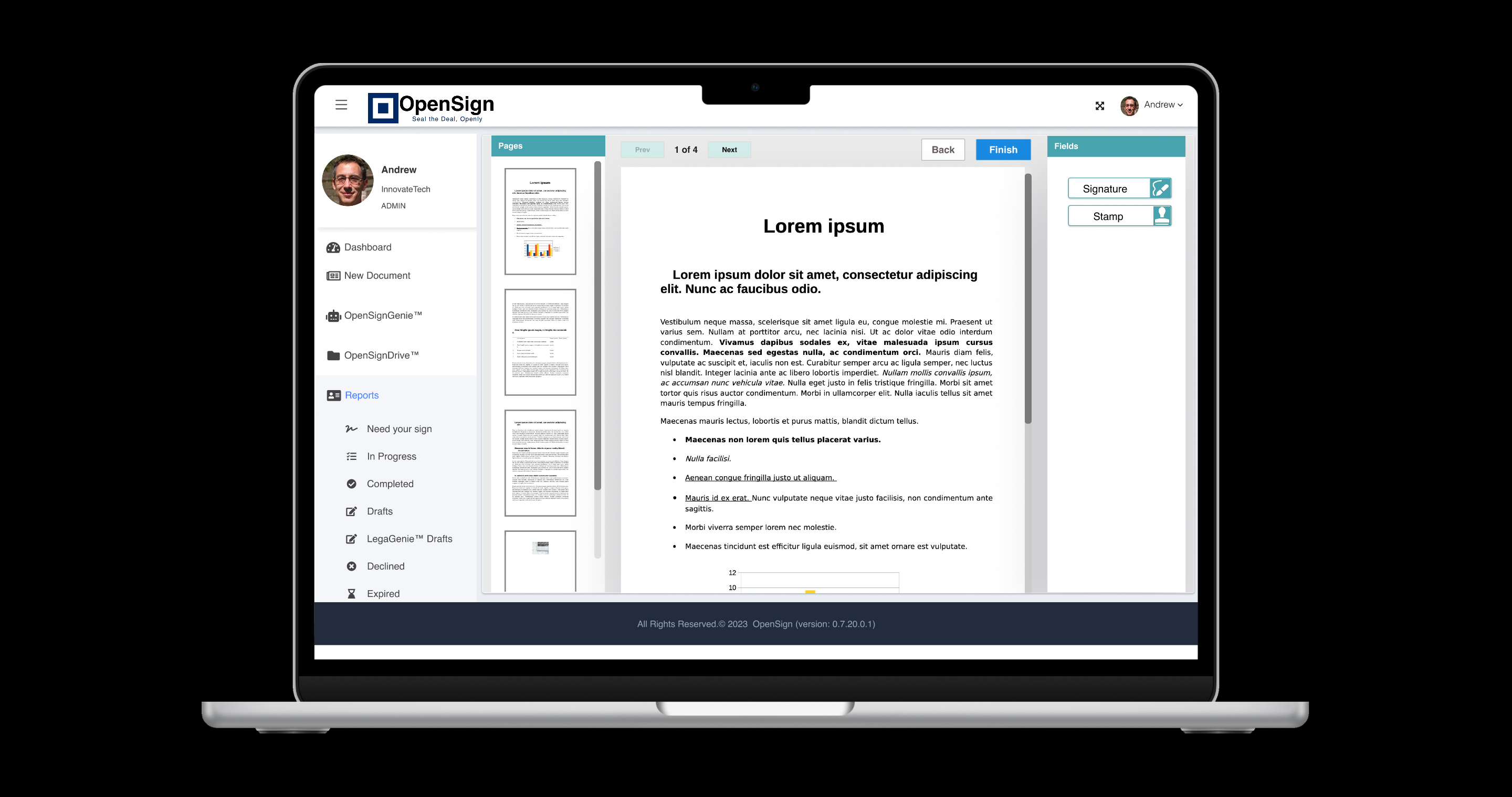 OpenSign screenshot