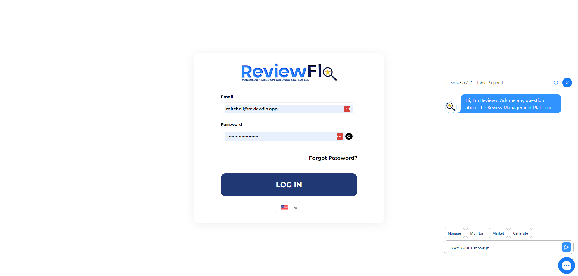 ReviewFlo screenshot
