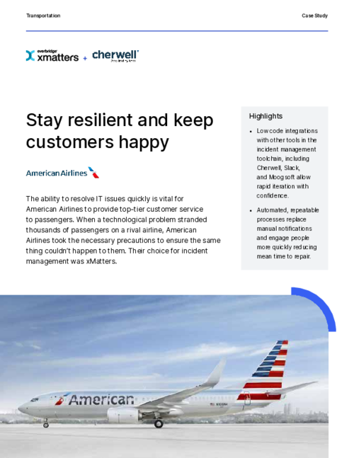 Stay resilient and keep customers happy