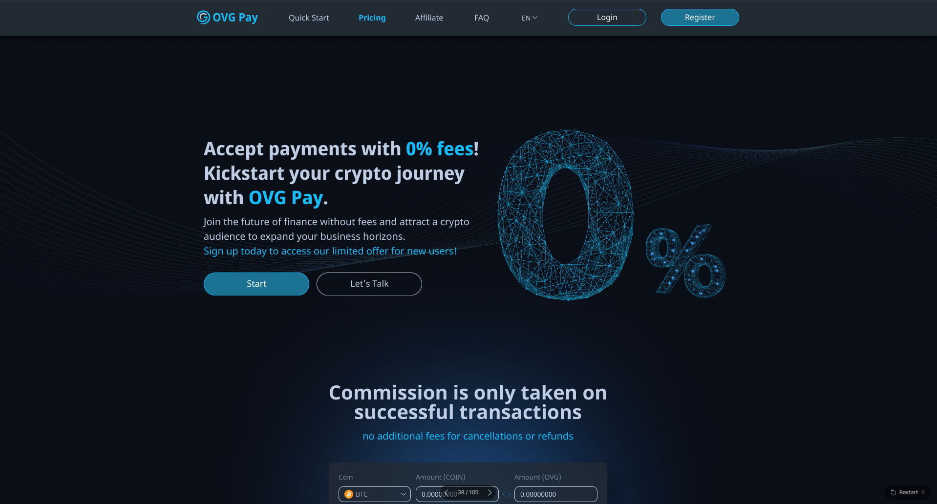 OVG Pay - Your Free Crypto Payment Gateway Reviews 2026: Details, Pricing,  & Features | G2