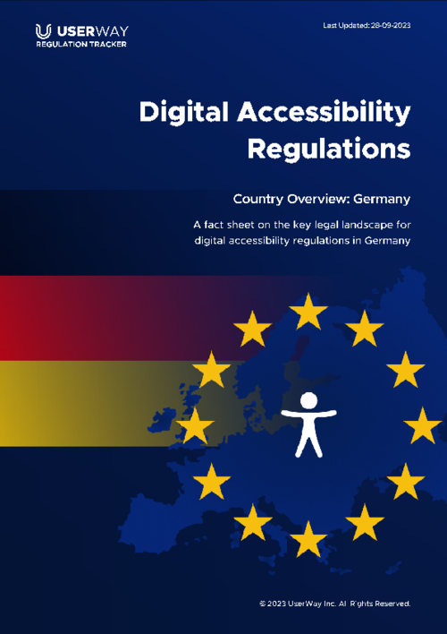 Digital Accessibility Regulations in Germany