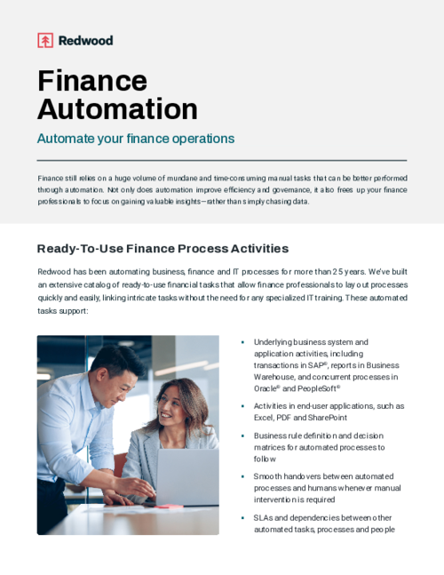 Automate your Finance Operations