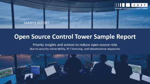 Open Source Control Tower - Sample Report