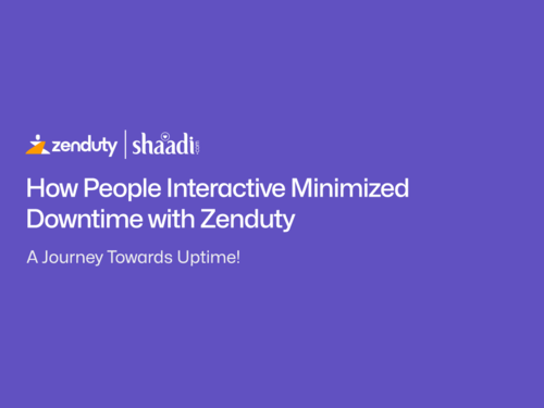 How People Interactive Minimized Downtime with Zenduty