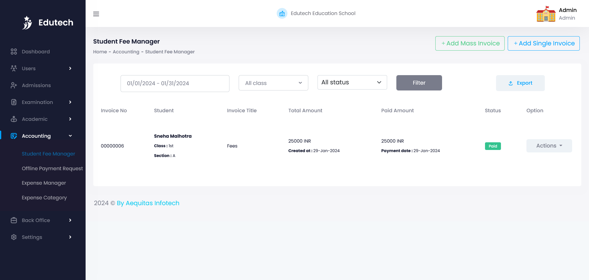 EduTech School Management System Reviews 2024 Details, Pricing