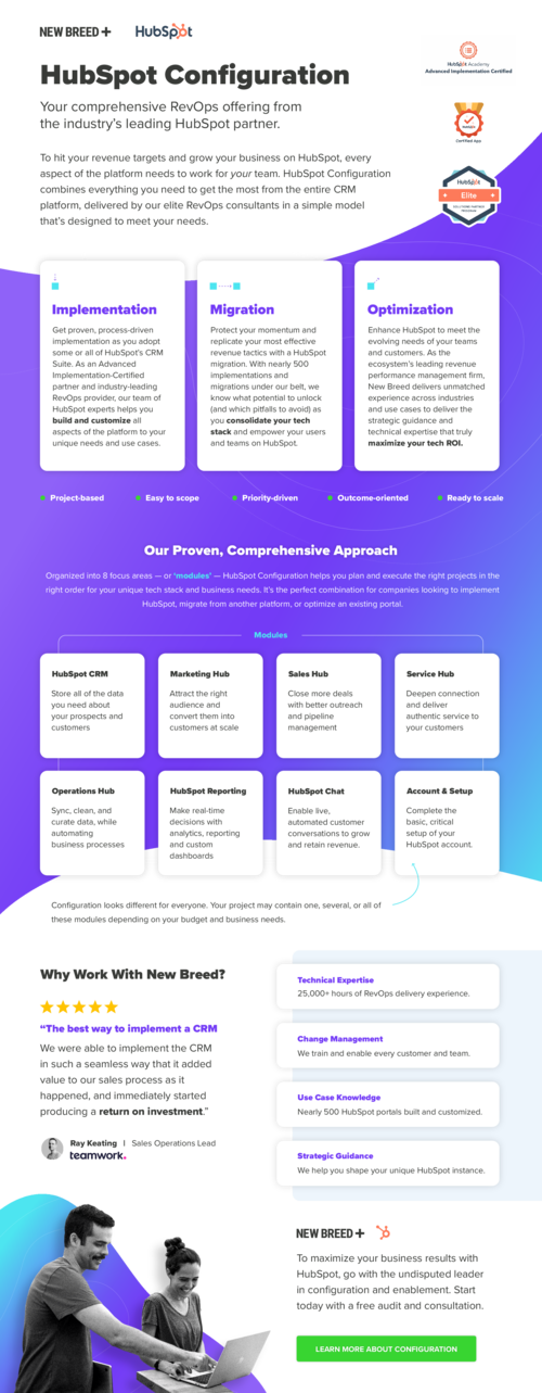 HubSpot Configuration.