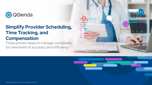 eBook | Simplify Provider Scheduling, Time Tracking, and Compensation