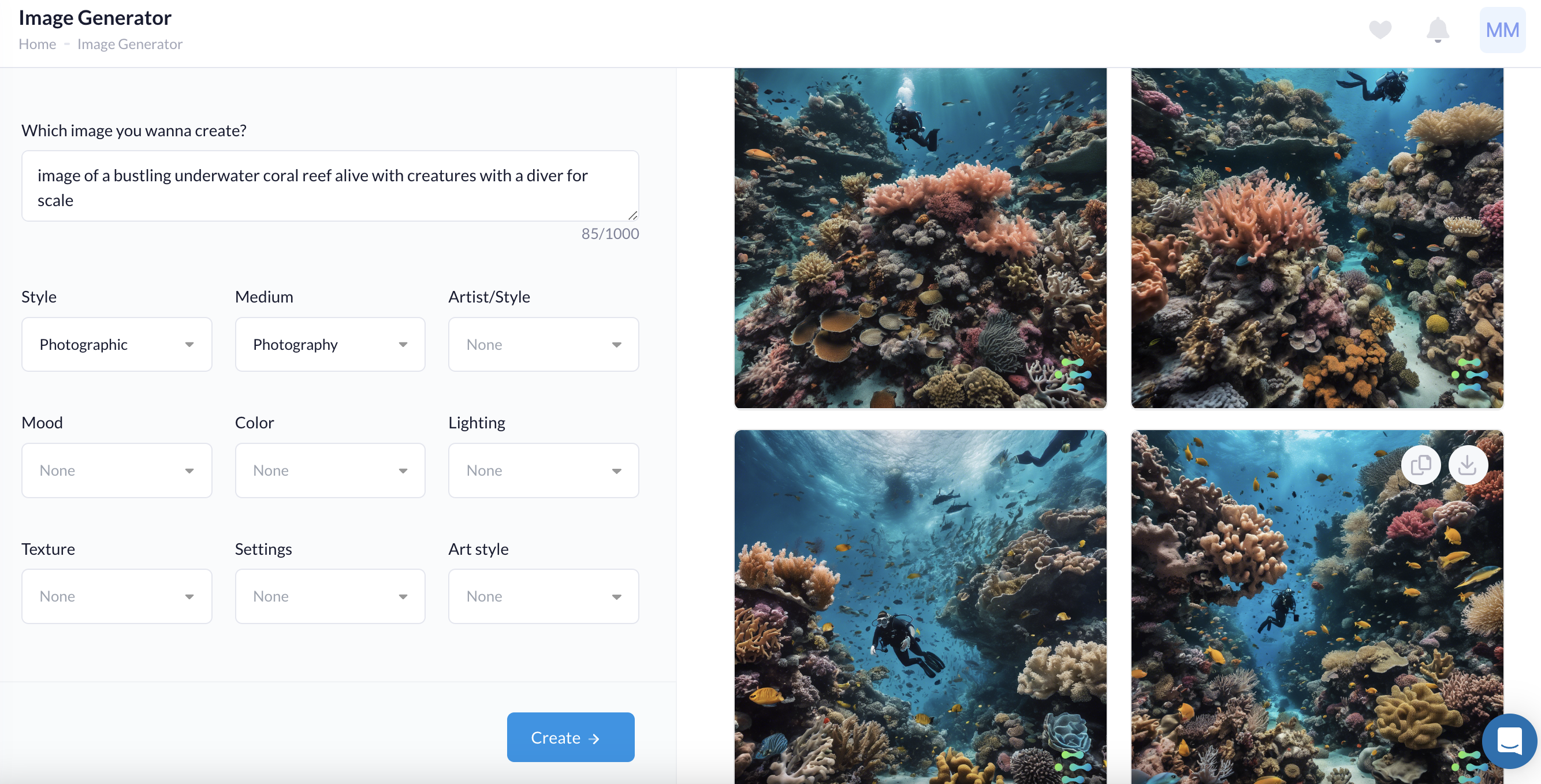 CreAItor screenshot 4