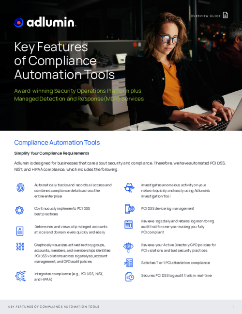 Key Features of Compliance Automation Tools