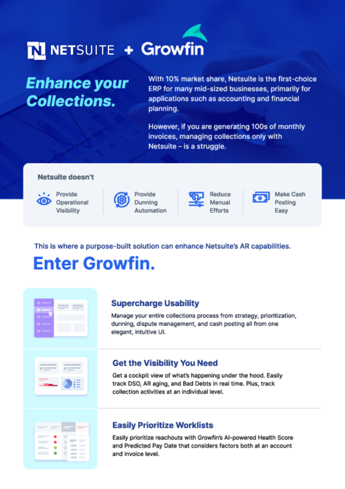Netsuite + Growfin: Enhance Your Collections