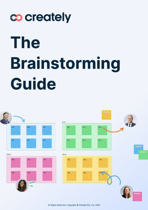 Brainstorming can help you solve problems, start businesses, make plans, or create stories successfully.