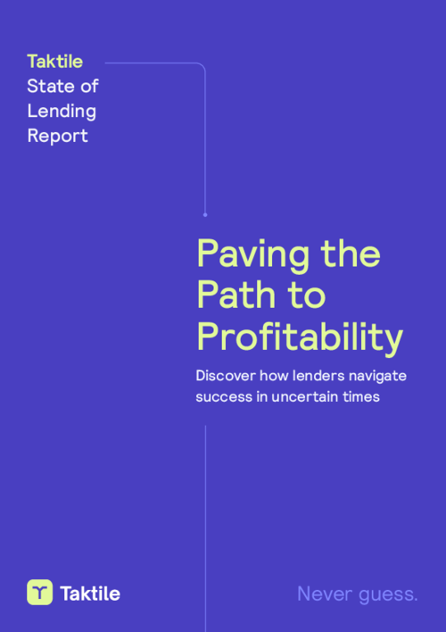 Taktile State of Lending Report