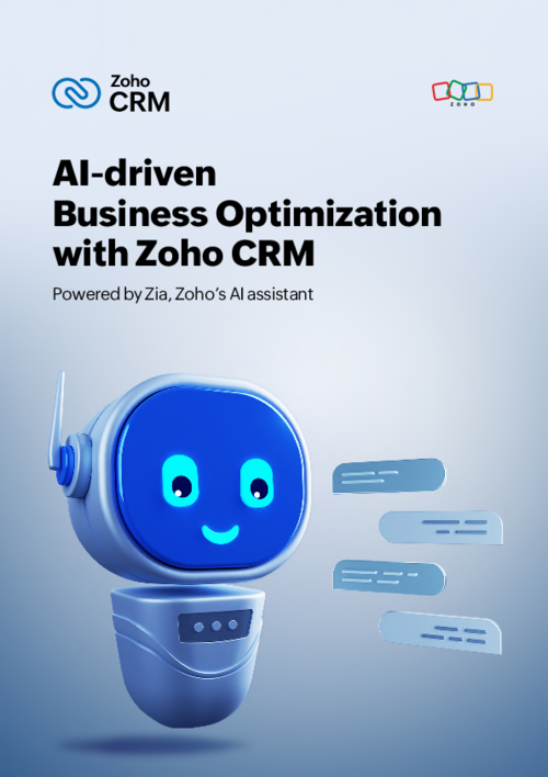 AI-driven Business Optimization with Zoho CRM