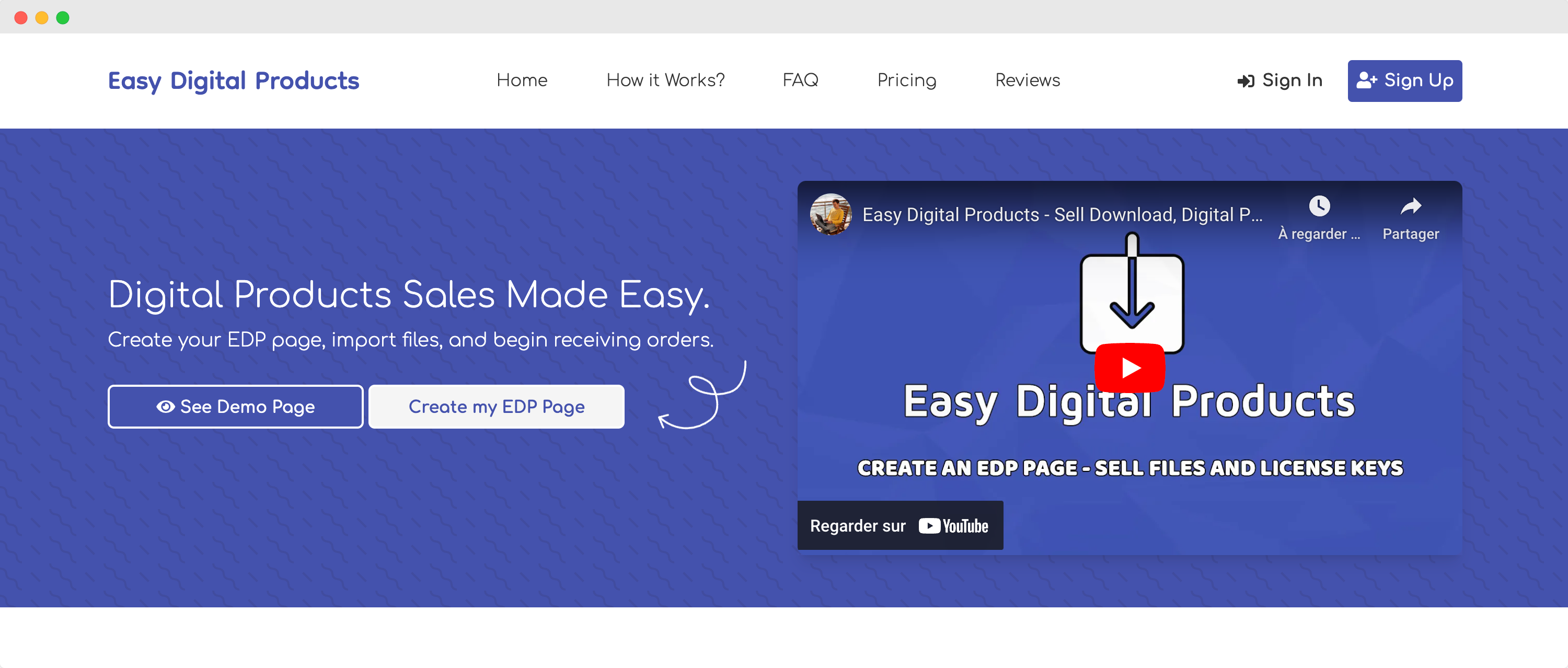 Easy Digital Products screenshot