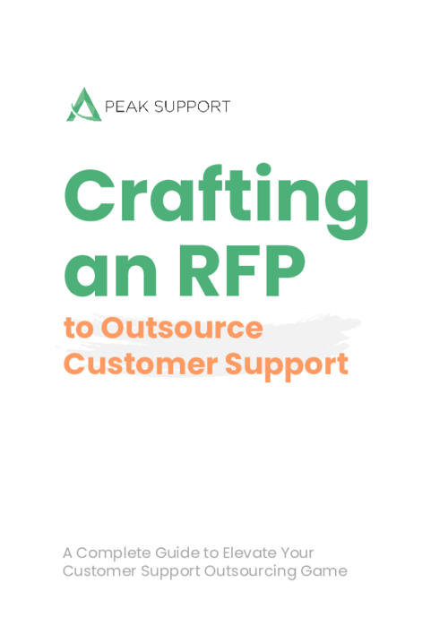 Crafting an RFP to Outsource Customer Support