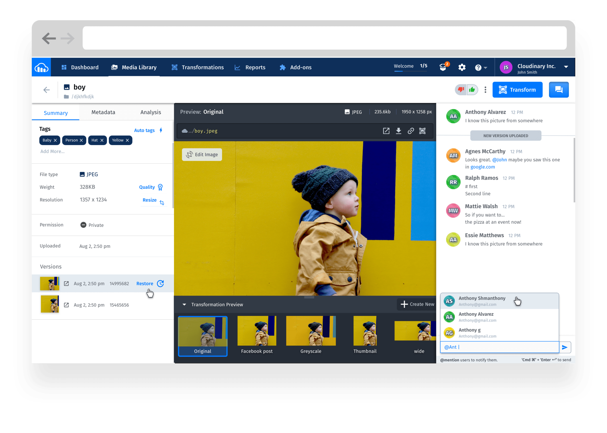Cloudinary Digital Asset Management Reviews 2021 Details, Pricing