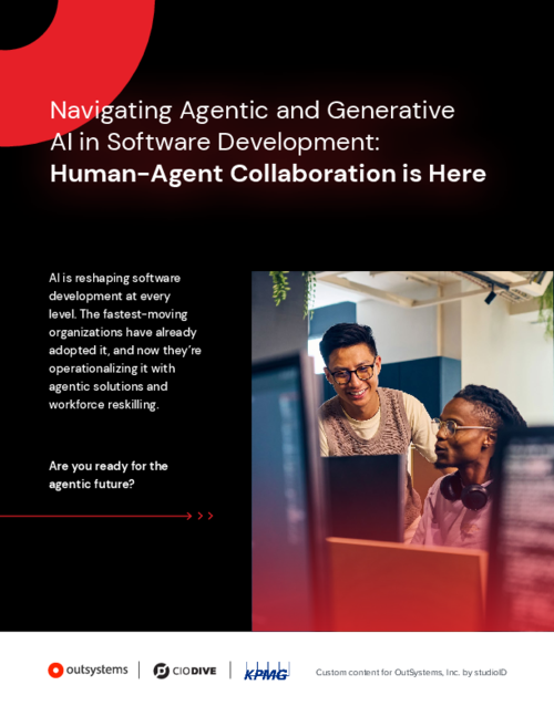 Agentic AI in Software Development: An OutSystems, KPMG, and CIO Dive report