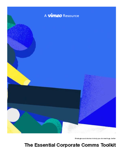 The essential corporate comms toolkit