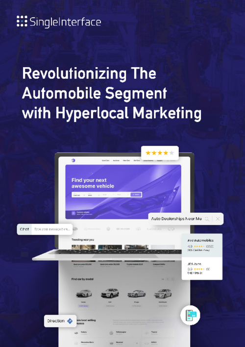 SingleInterface for Automobile