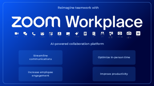 Reimagine teamwork with Zoom Workplace