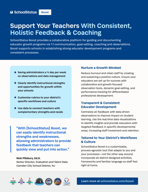 SchoolStatus Boost Overview